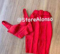 Conjunto Alessandra Vermelho